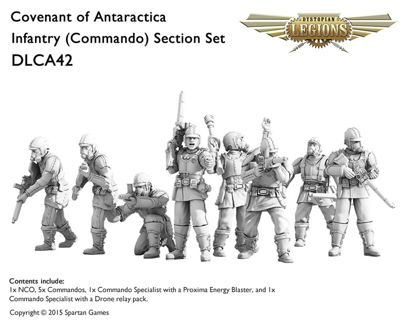 Covenant of Antarctica Commando Infantry Set