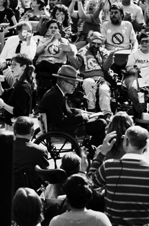 photo of Justin Dart, godfather of the ADA