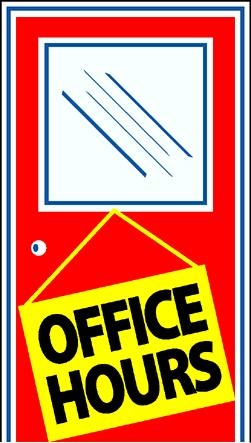 Office Hours - door