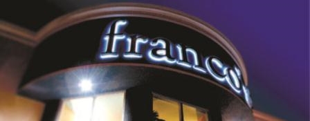 Franco's Building at Night