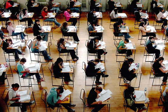 Students Taking Test