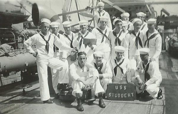 USS Stoddert after Saturday AM inspection.