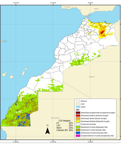 Morocco Composite Drought Index