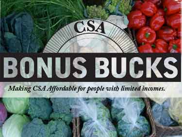 CSA Bonus Bucks