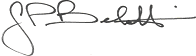 Joe's signature