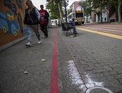 Sacramento Light Rail Stop