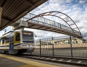 Sacramento RT Light Rail Train
