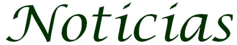 Noticias logo green font