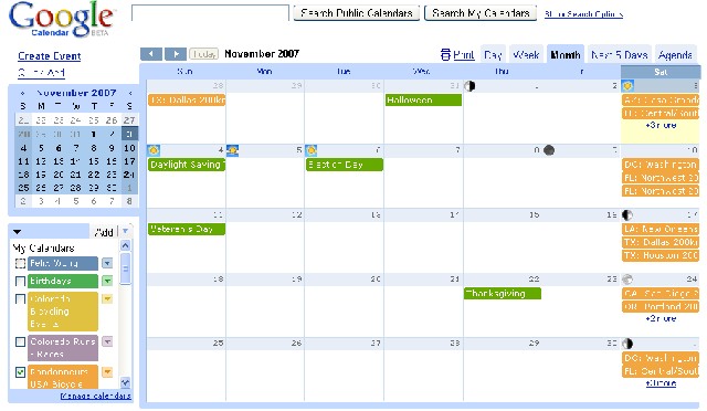 Google Calendar