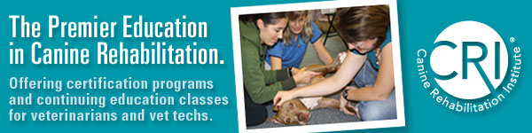 Canine Rehabilitation Institute ad