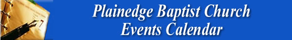 Events @ Plainedge Baptist Church