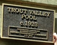 Pool Plaque
