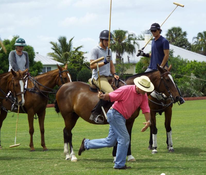 Julian Hipwood Polo Clinic April 2015