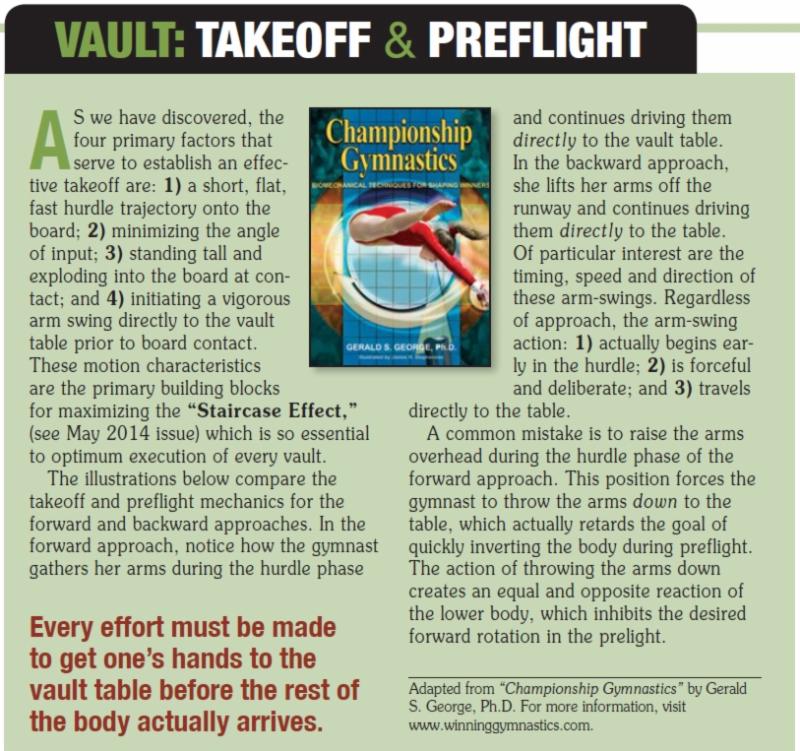 Vault Takeoof and Preflight text