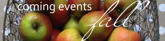 coming events fall