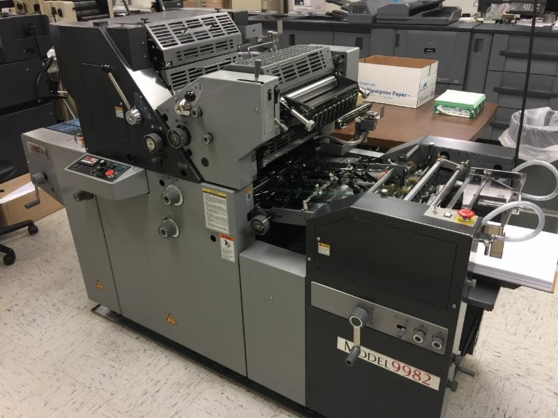 Ab dick printing press history