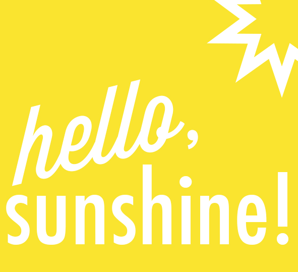 hello sunshine graphic