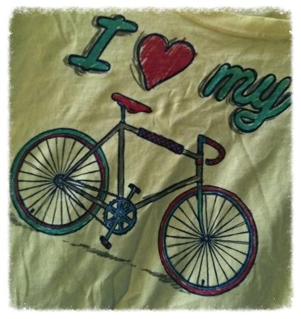 I love my bike Tshirt