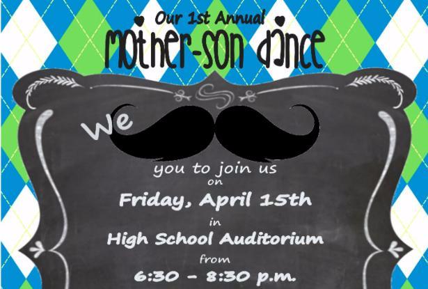 1st Annual Mother-Son Dance