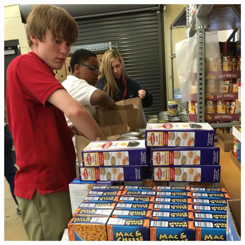 Volunteering at Outreach