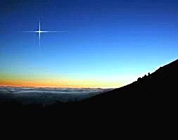 A bright, shining star just before dawn