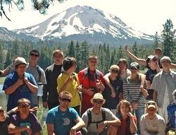 Youth camp in the mountains