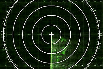 A radar screen showing signs of trouble