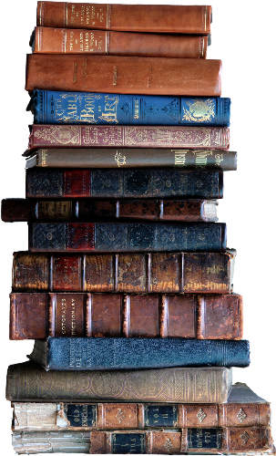 stack of books
