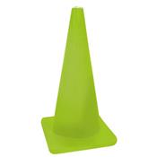 green traffic cone