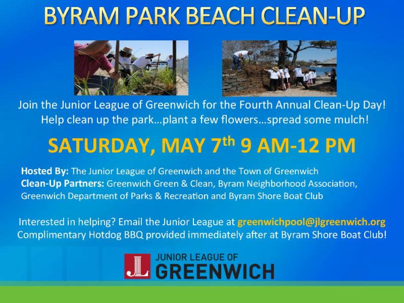 Byram Beach Clean Up flyer