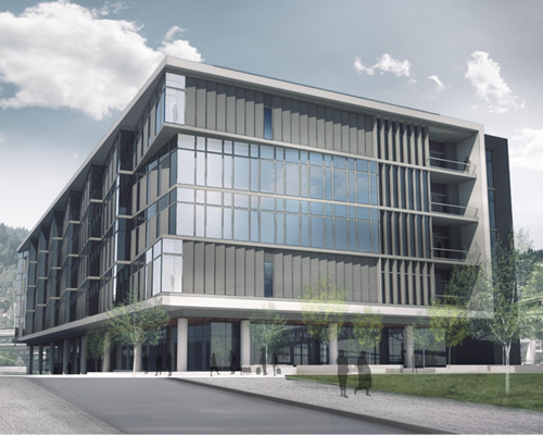 Knight Cancer Research facility rendering