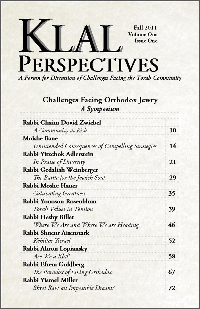 Klal Perspectives