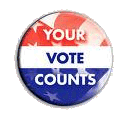 Your Vote Counts button