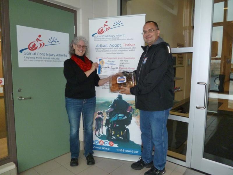 Grande Prairie and District Chamber of Commerce recognizes SCI Alberta for five years as chamber members.