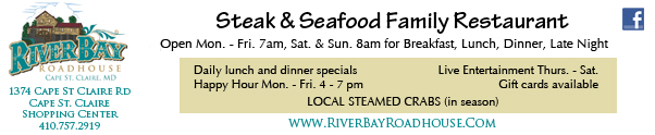 RiverBay Roadhouse ad