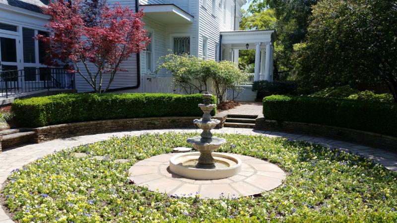 Wise House fountain