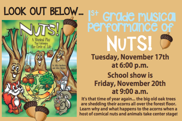 1st grade nuts