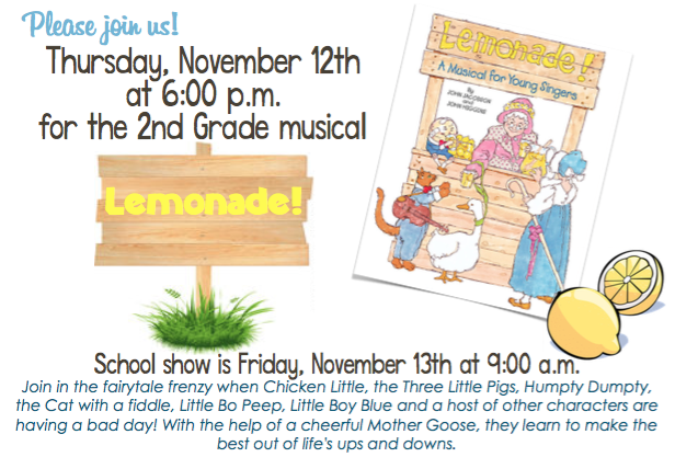 2nd grade play lemonade
