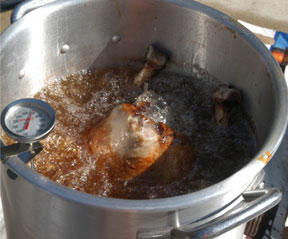 deep fry turkey