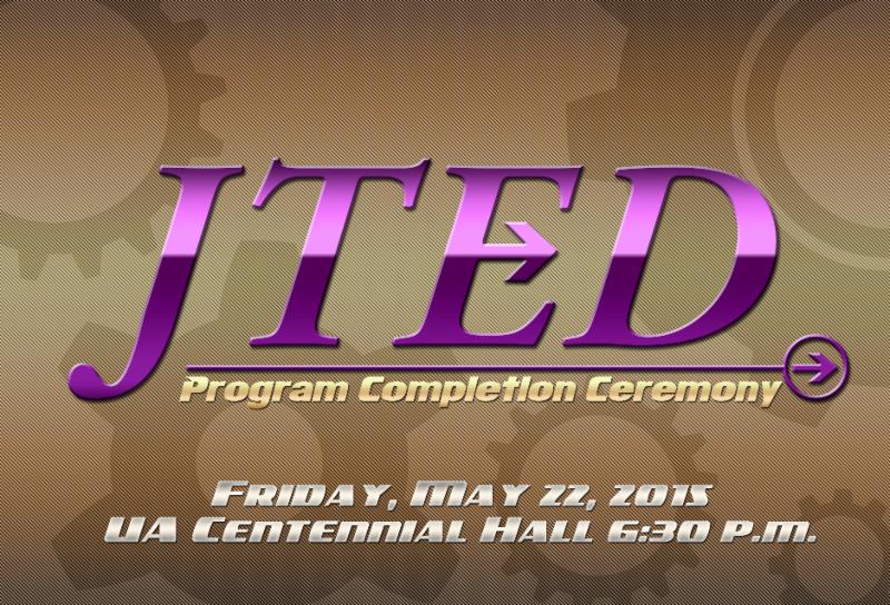 JTED Completion Ceremony Invitation