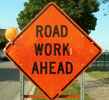 Road Work Ahead