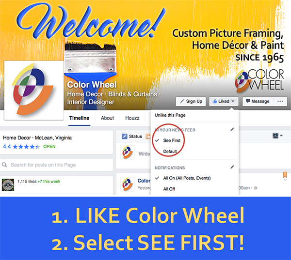 Facebook See First