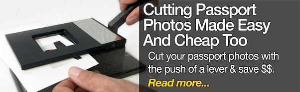 Cut your passport photos down with ease & save with used models