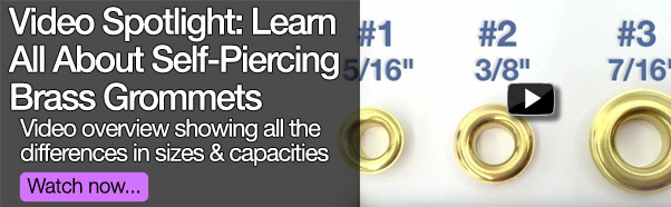Video overview of brass grommets