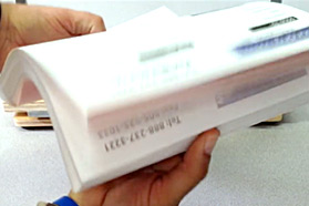 Can I use padding compound to join NCR carbonless form sets together