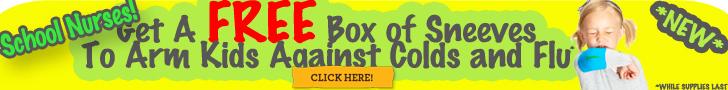 Box of Sneeves to Arm Kids Against Colds and Flu