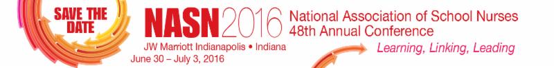 NASN2016 Save the Date. National Association of School Nurses 48th annual conference. 