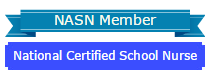 NASN Member National Certified School Nurse Ribbon