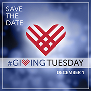 Save the Date. _GivingTuesday. December 1.