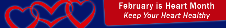 February is Heart Month. Keep Your Heart Healthy.